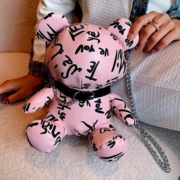 Graffiti Bear Crossbody - Picture 9 of 9